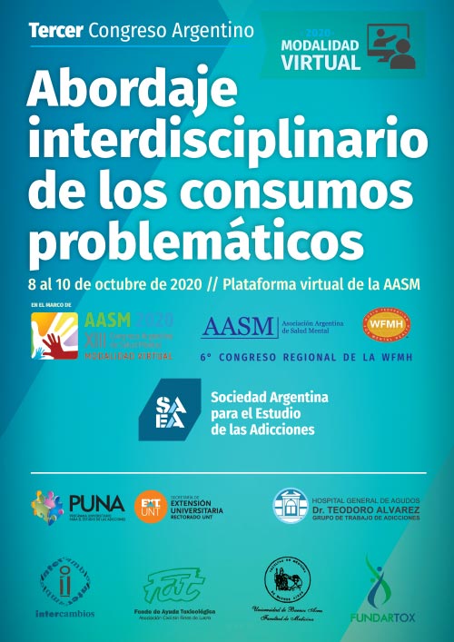 3° Congreso Argentino de Abordaje interdisciplinario de los Consumos Problemáticos